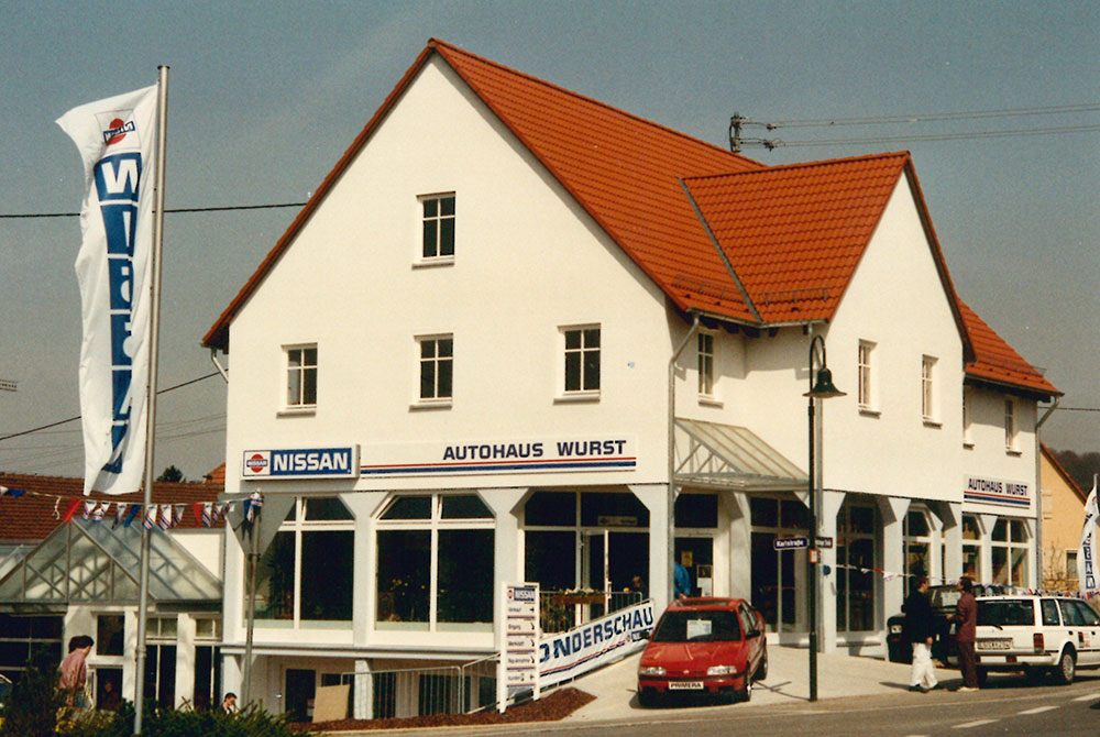 Autohaus Wurst 1991